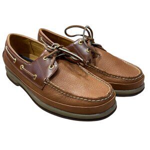 New Sperry Gold 2 Eye Tan Size 10.5 Men's Boat Shoe 0834911